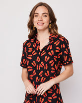 Schwarzes Breeze-Shirt